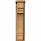 Ekena Millwork Pescadero Rough Sawn Corbel w/Backplate, Western Red Cedar, 6"W x 10"D x 26"H COR06X10X26PEC01RWR - alternate 3
